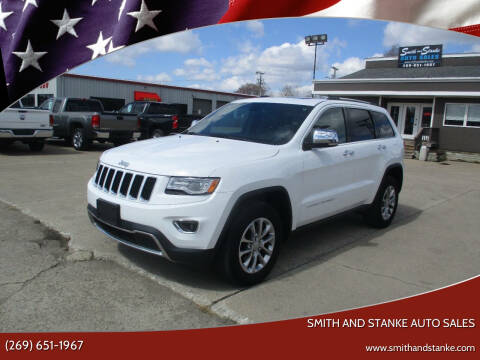 2016 Jeep Grand Cherokee for sale at Smith and Stanke Auto Sales in Sturgis MI