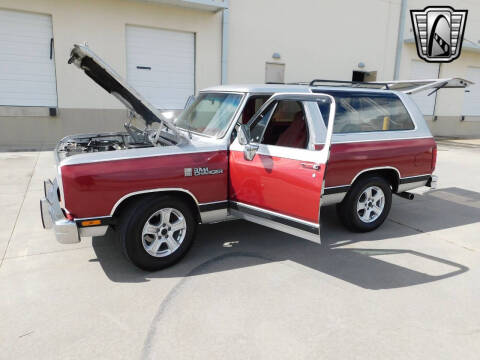 1988 Dodge Ramcharger 100