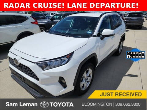 2021 Toyota RAV4 for sale at Sam Leman Toyota Bloomington in Bloomington IL