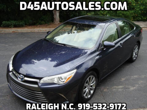 2015 Toyota Camry Hybrid for sale at D45 Auto Brokers in Raleigh NC