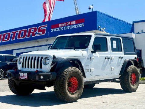 2018 Jeep Wrangler Unlimited for sale at Discount Motors in Pueblo CO