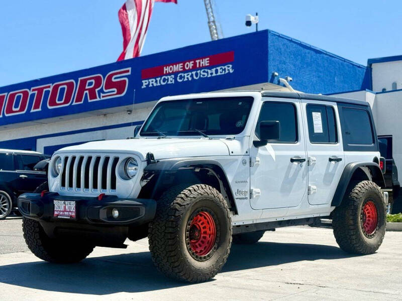 2018 Jeep Wrangler Unlimited for sale at Discount Motors in Pueblo CO