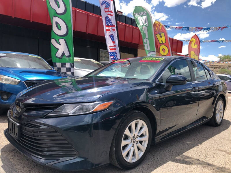 2018 Toyota Camry for sale at Duke City Auto LLC in Gallup NM