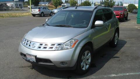 2003 Nissan Murano for sale at O'Neill's Wheels in Everett WA
