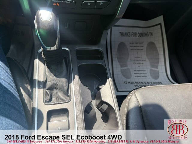 2018 Ford Escape SEL