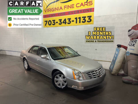 2006 Cadillac DTS for sale at Virginia Fine Cars in Chantilly VA