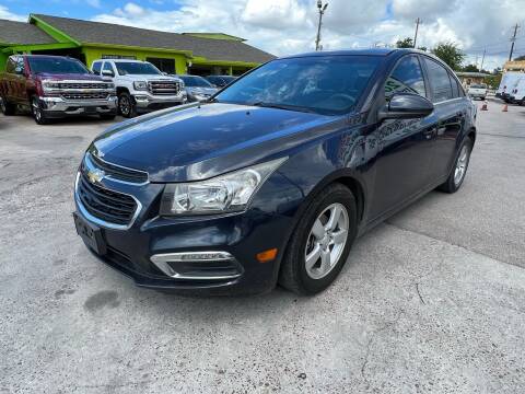2015 Chevrolet Cruze for sale at RODRIGUEZ MOTORS CO. in Houston TX