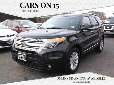 2015 Ford Explorer for sale at Cars On 15 in Lake Hopatcong NJ