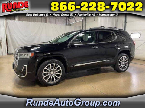 2021 GMC Acadia for sale at Runde PreDriven in Hazel Green WI