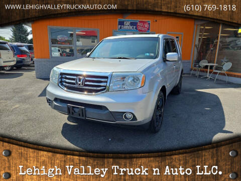 2012 Honda Pilot for sale at Lehigh Valley Truck n Auto LLC. in Schnecksville PA