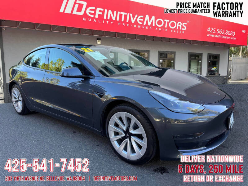 2021 Tesla Model 3 Standard Range Plus
