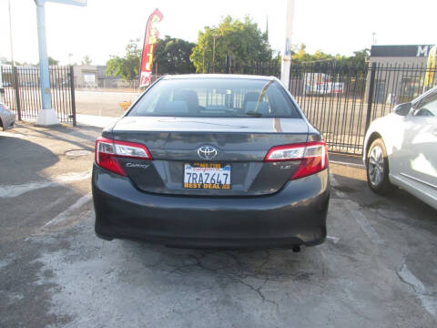2013 Toyota Camry for sale at Best Deal Auto Sales in Stockton CA