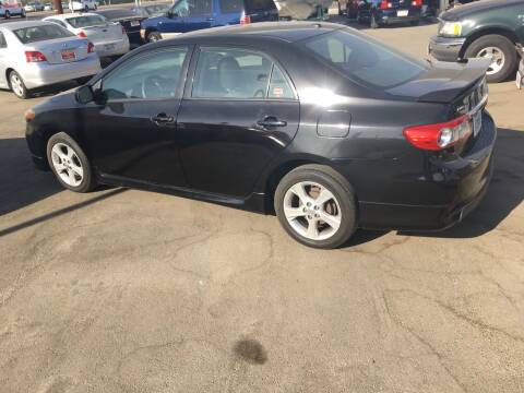 2011 Toyota Corolla for sale at CONTINENTAL AUTO EXCHANGE in Lemoore CA