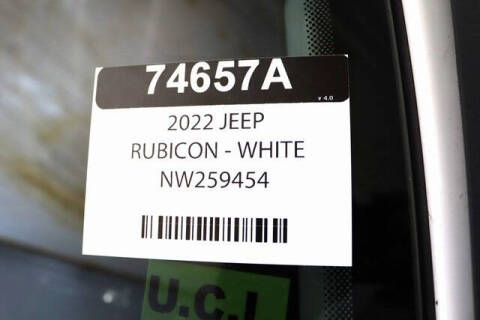 2022 Jeep Wrangler Unlimited Rubicon