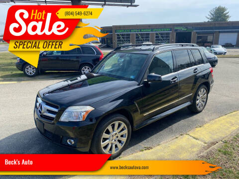 2010 Mercedes-Benz GLK for sale at Beck's Auto in Chesterfield VA