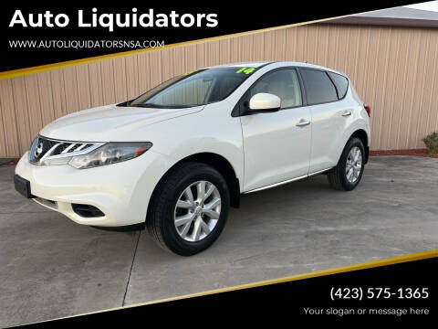 2014 Nissan Murano for sale at Auto Liquidators in Bluff City TN