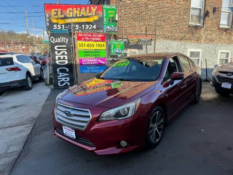 2015 Subaru Legacy for sale at EL GHALY GROUP 1 Quality used vehicles in Jersey City NJ