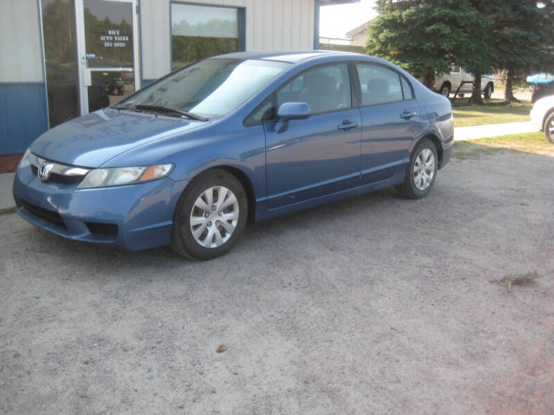 2010 Honda Civic for sale at Rice Auto Sales in Rice MN