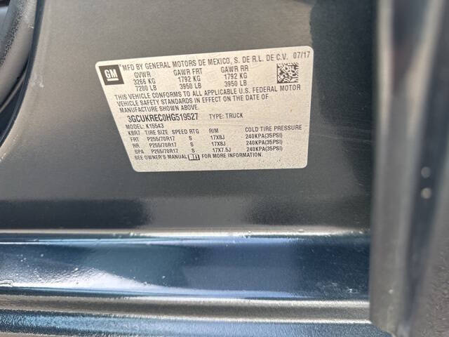 2017 Chevrolet Silverado 1500