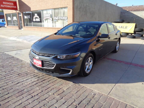 2017 Chevrolet Malibu for sale at Rediger Automotive in Milford NE