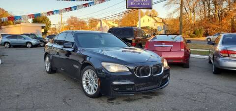 2012 BMW 7 Series for sale at Russo's Auto Exchange LLC in Enfield CT