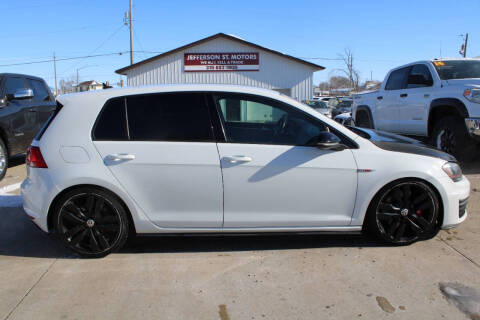 2017 Volkswagen Golf GTI for sale at Jefferson St Motors in Waterloo IA