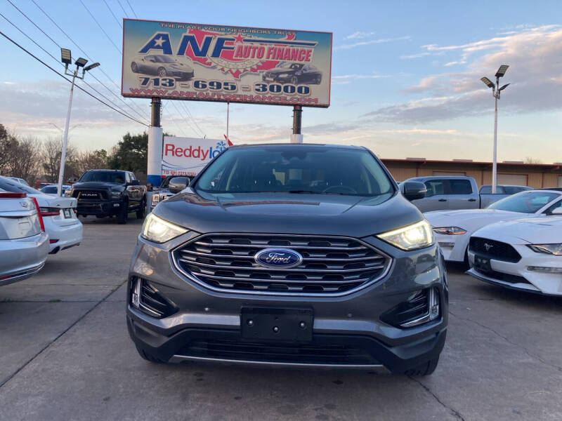 2022 Ford Edge for sale at ANF AUTO FINANCE in Houston TX