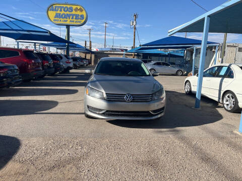 2013 Volkswagen Passat for sale at Autos Montes in Socorro TX