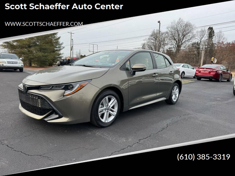 2020 Toyota Corolla Hatchback for sale at Scott Schaeffer Auto Center in Birdsboro PA