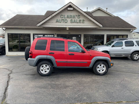 2005 Jeep Liberty for sale at Clarks Auto Sales in Middletown OH