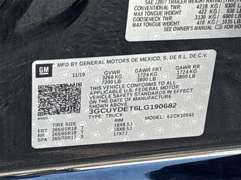 2020 Chevrolet Silverado 1500