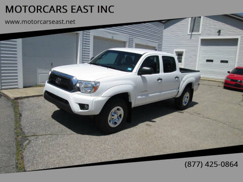 2015 Toyota Tacoma for sale at MOTORCARS EAST INC in Derry NH