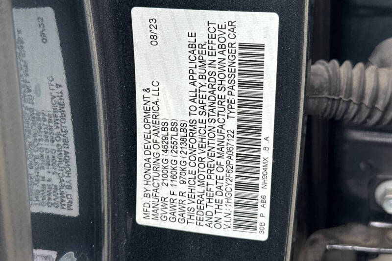 2023 Honda Accord Hybrid