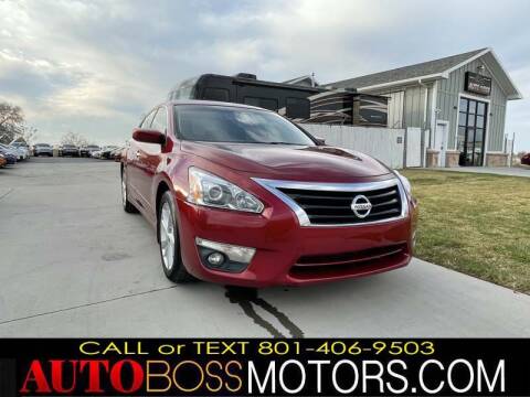 2015 Nissan Altima for sale at Auto Boss in Woods Cross UT
