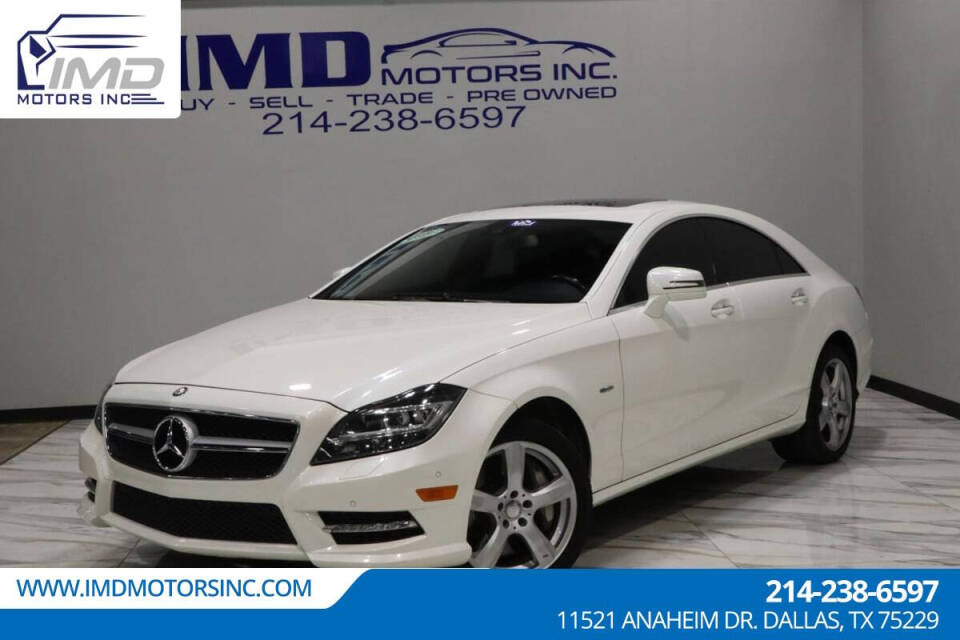 2012 Mercedes-Benz CLS for sale at IMD MOTORS, INC in Dallas, TX