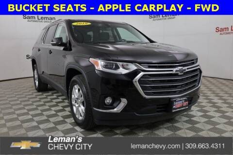 2019 Chevrolet Traverse for sale at Leman's Chevy City in Bloomington IL