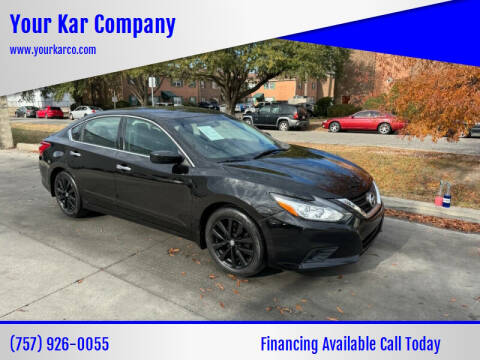 2017 Nissan Altima for sale at Your Kar Company in Norfolk VA