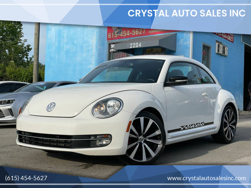 2012 Volkswagen Beetle for sale at Crystal Auto Sales Inc in Nashville TN