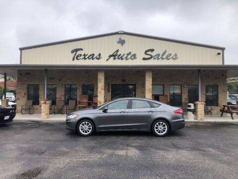 2020 Ford Fusion for sale at Texas Auto Sales in San Antonio TX