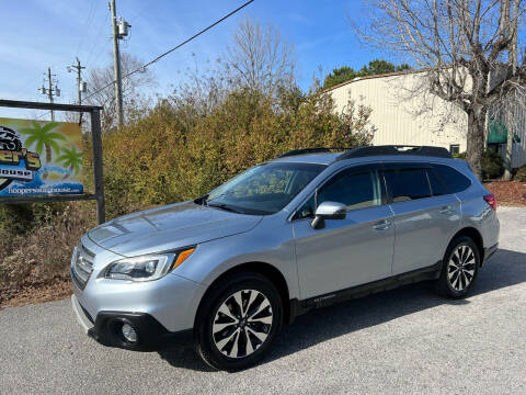 2016 Subaru Outback for sale at Hooper's Auto House LLC in Wilmington NC