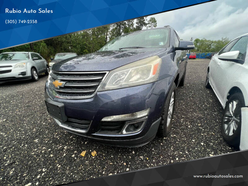 2014 Chevrolet Traverse for sale at Rubio Auto Sales in Homestead FL