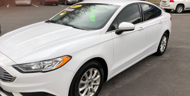 2017 Ford Fusion for sale at WHARTON'S AUTO SVC & USED CARS in Wheeling WV