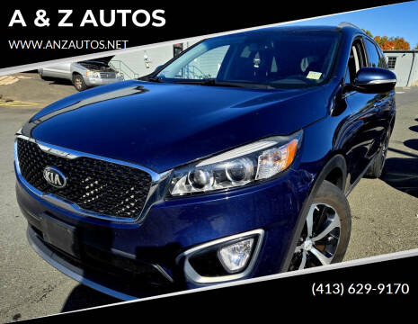 2016 Kia Sorento for sale at A & Z AUTOS in Westfield MA