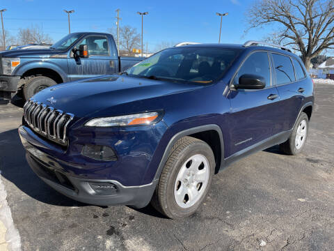 2015 Jeep Cherokee for sale at Blake Hollenbeck Auto Sales in Greenville MI