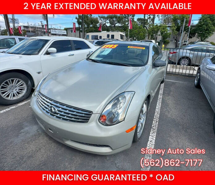 2005 Infiniti G35