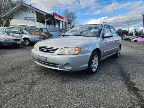 2004 Kia Spectra for sale at Leavitt Auto Sales and Used Car City in Everett WA