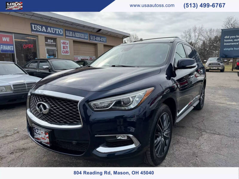 2017 Infiniti QX60 for sale at USA Auto Sales & Services, LLC in Mason OH