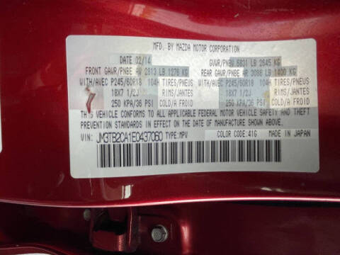 2014 Mazda CX-9 Touring