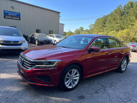 2020 Volkswagen Passat for sale at United Global Imports LLC in Cumming GA