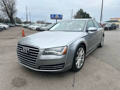 2014 Audi A8 for sale at Atlantic Auto Sales in Garner NC